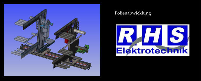 Folienabwicklung