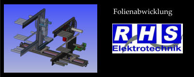 Folienabwicklung